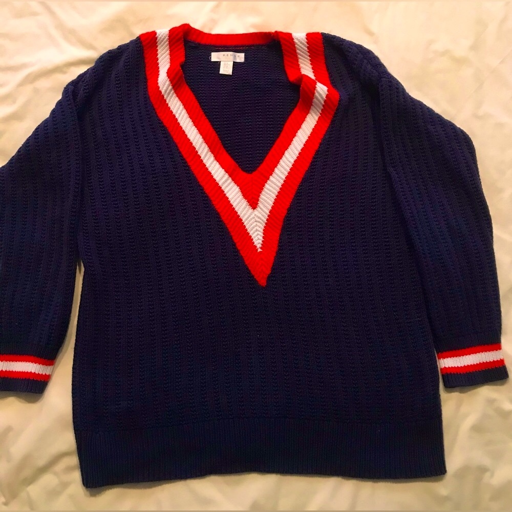 Kenar V-Neck Ladies Sweater